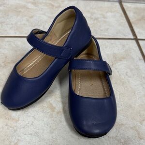 Elegant Navy Kids Dress Shoes
